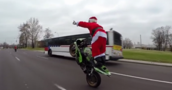 Santa-Stunt