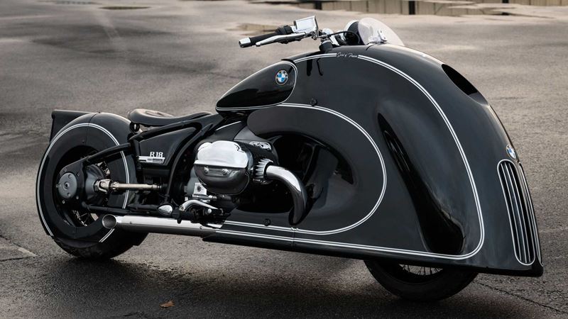 BMW R18 Custom รถครุยเซอร์หัวกระสุน ที่ได้แรงบันดาลใจจากรถยนต์ BMW