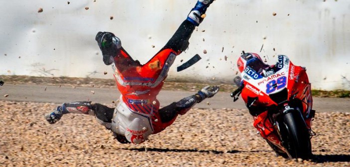 Jorge Martin crash