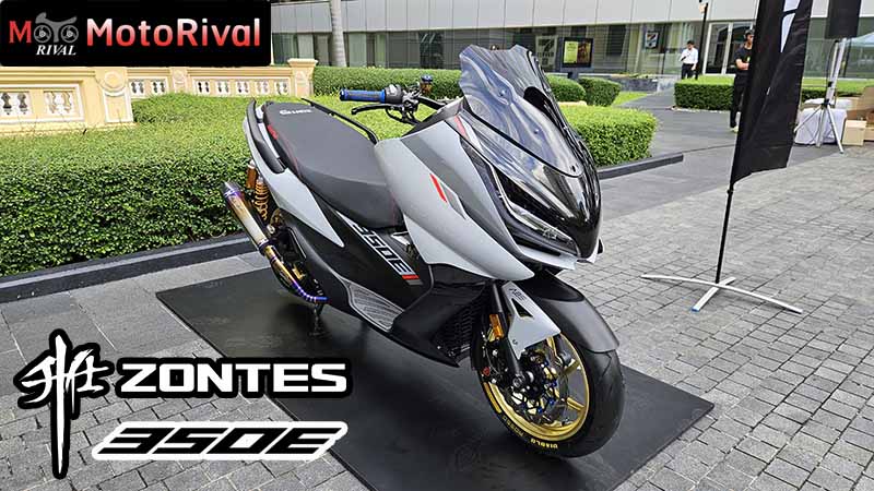 ส่อง Zontes 350E ตัวแต่ง จัดเต็มเอาใจสายซิ่ง - Motorival.com