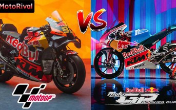 MotoGP vs Rookie Cup