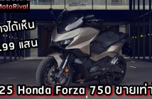 2025 Honda Forza 750 ราคา